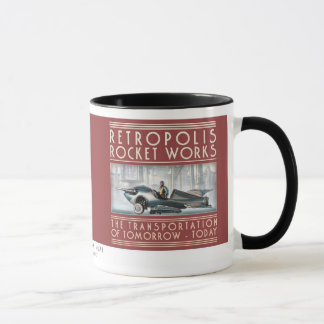 Retropolis Rocket Works Mug