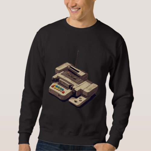 RetroThreads Vintage Nintendo 64 T_Shirt Designs Sweatshirt