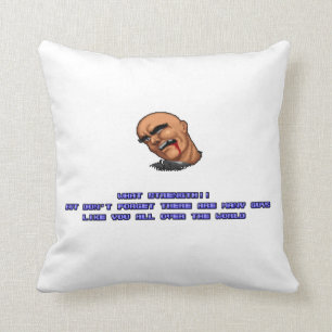 Retsu KO'ed 2 Throw Pillow