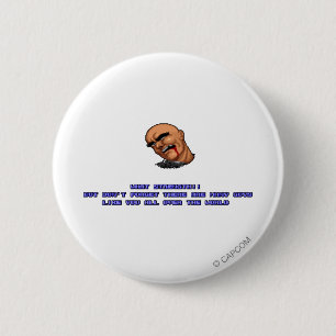 Retsu KO'ed Pinback Button