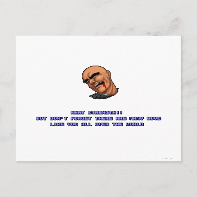 Retsu KO'ed Postcard (Front)