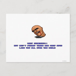 Retsu KO'ed Postcard