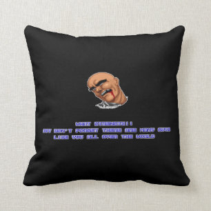Retsu KO'ed Throw Pillow