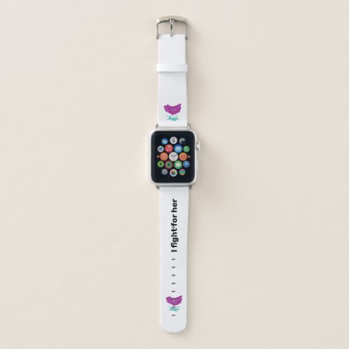 Rett Syndrome Apple Watch Band fight for her