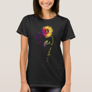 Rett Syndrome Awareness Sunflower T-Shirt