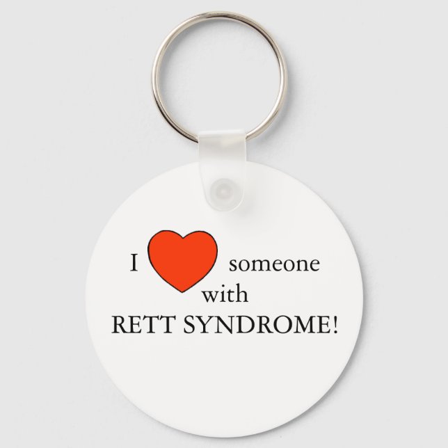 Rett Syndrome Keychain (Front)