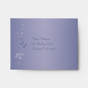 Return Address A2 Envelope for Reply Card