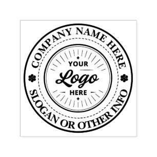 Return Address Business Stamp Brand Logo Stamps