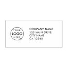 Return Address Business Stamp | Brand Logo Stamps
