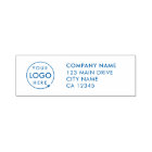 Return Address Business Stamp | Brand Logo Stamps
