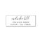 Return Address | Elegant Minimalist Script Name