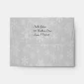 Return Address Envelope A2 for Reply Cards (Back (Top Flap))