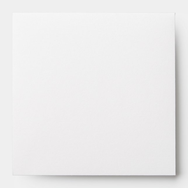 Return Address Envelope for 5" Square Invitation (Front)