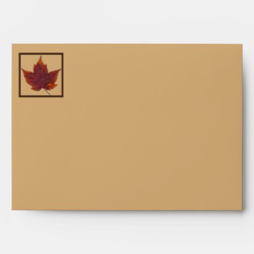 Return Address Envelope for 5x7 Size Invitation