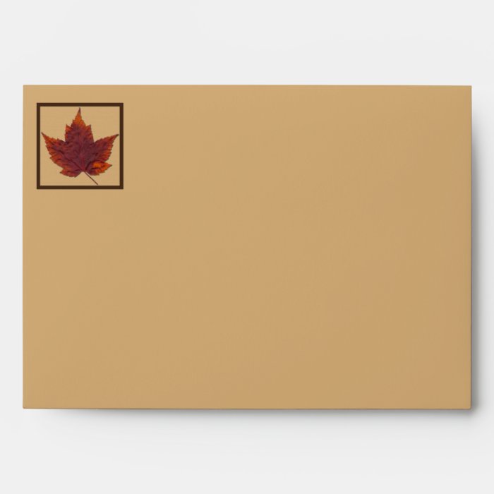 Return Address Envelope for 5"x7" Size Invitation