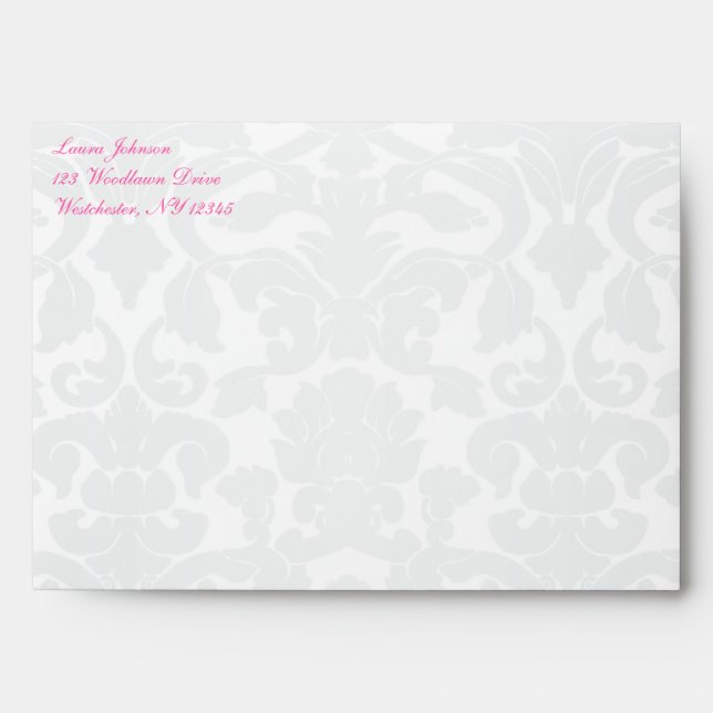Return Address Envelope for 5"x7" Size Products (Front)