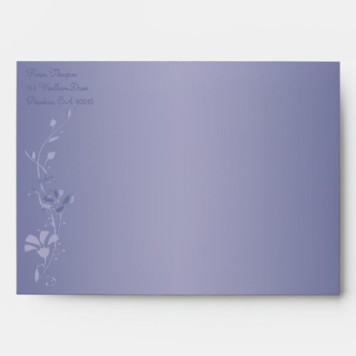 Return Address Envelope for 5x7 Size Products