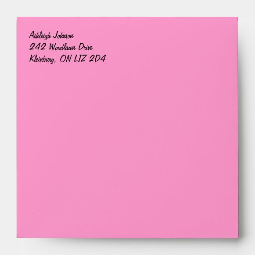 Envelope Size For 5X7 Invitation 5