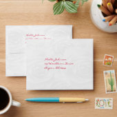 Return Address Envelope for Reply Card (Desk)