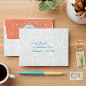 Return Address Envelope for Reply Cards (Desk)