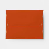 Return Address Envelope for RSVP Card (Back (Top Flap))