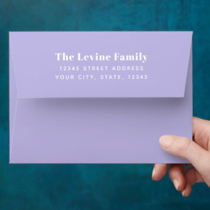 Return Address Envelope Printable Design
