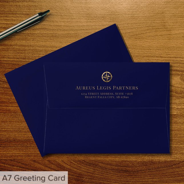 Return Address Envelope with Logo (Creator Uploaded)
