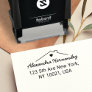 Return Address House Heart Modern Minimalist  Self-inking Stamp