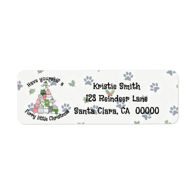 Return Address Label (Front)