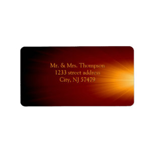 Return Address Label