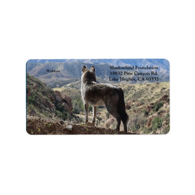 Return Address Label (Front)