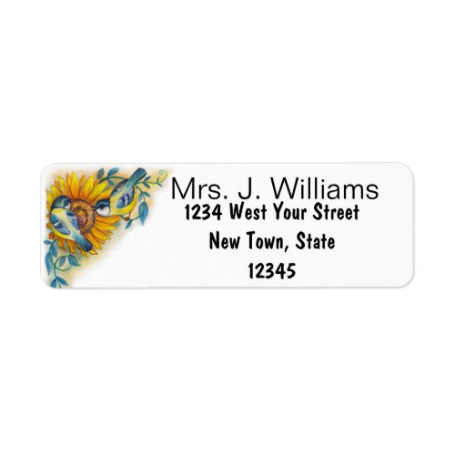 Return Address Label