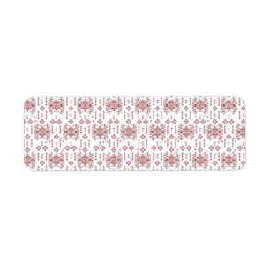 Return Address Label