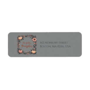 Return Address Label