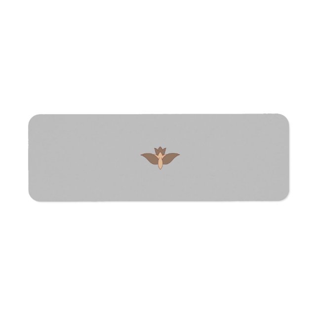 Return Address Label (Front)