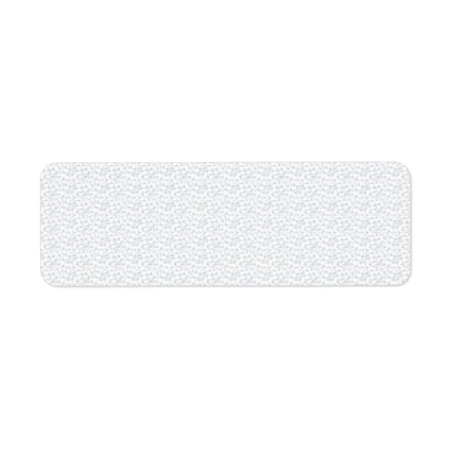 Return Address Label (Front)