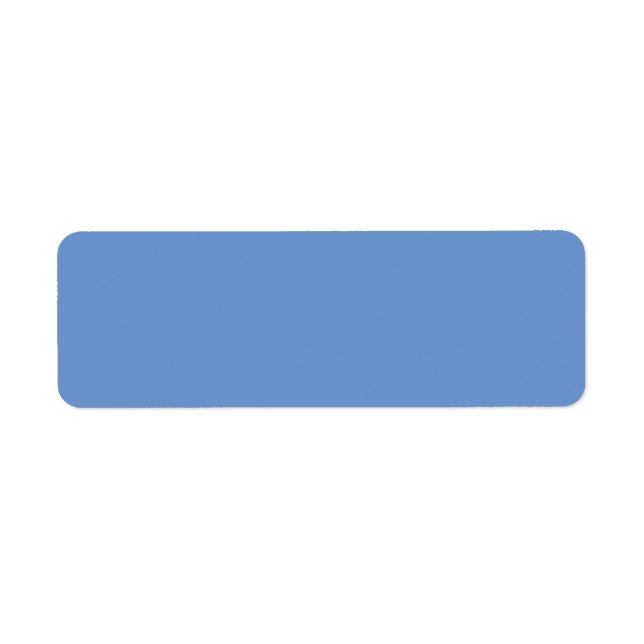 Return Address Label (Front)