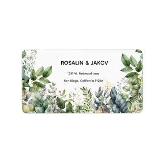 Return Address Label