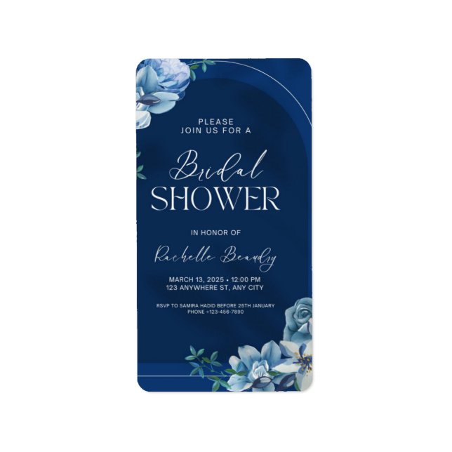 Return Address Label (Front)