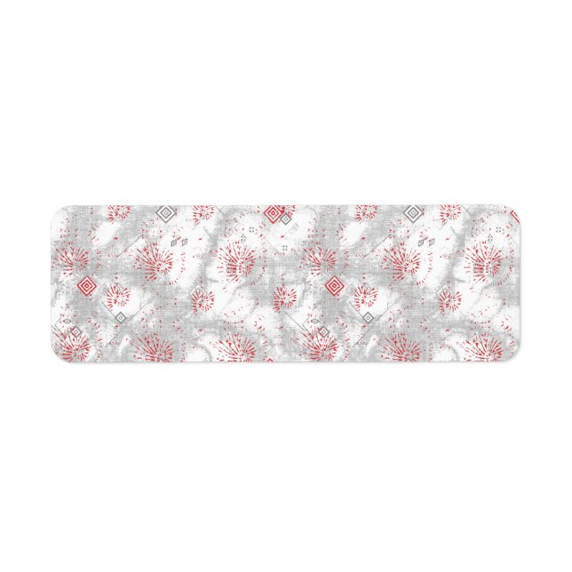 Return Address Label (Front)
