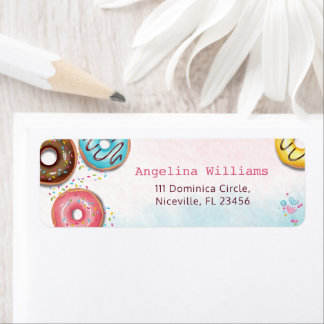Return Address Label for 2nd Birthday