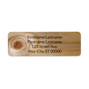 Return Address Label For a Couple With Two Names