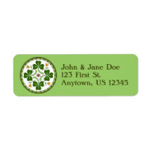 Irish Return Address Labels | Zazzle