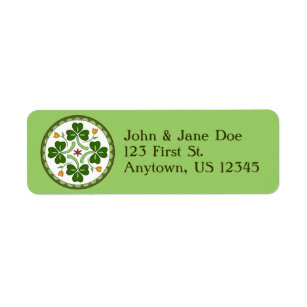 Irish Return Address Labels | Zazzle