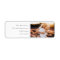 Return Address Label | Modern Photo White Minimal