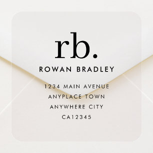 Return Address Label Roll Clear Mailing Sticker