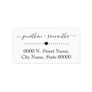 Return Address Label, Script return Address Label