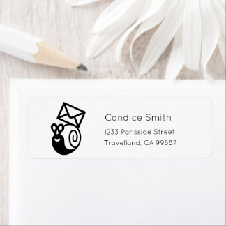 Return Address Label, Snail Label