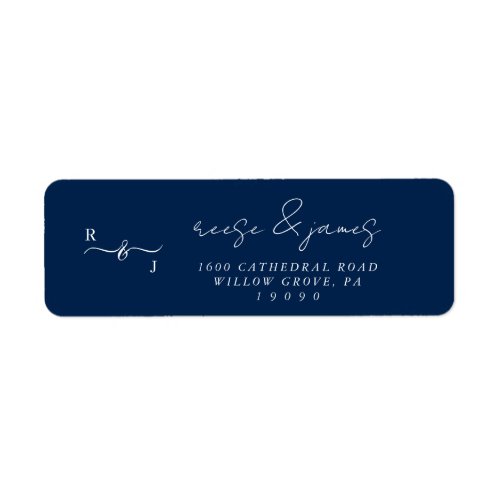 Return address label_Title stickers Label