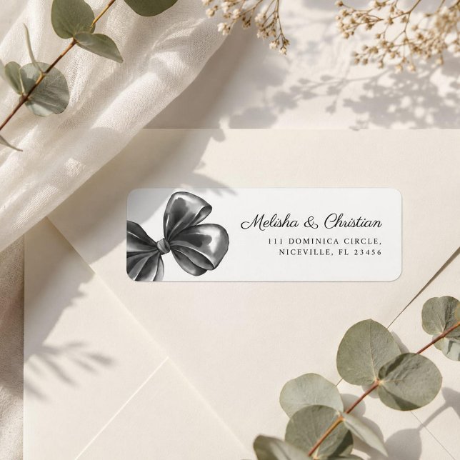 Return Address Label Wedding. (Creator Uploaded)